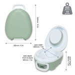 My Carry Potty® Πολυβραβευμένο Φορητό Γιο-Γιό Sage Green M-MCP-SG-GRN