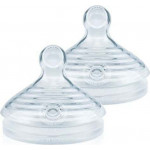 Nuk For Nature Θηλή Σιλικόνης Sense M 2τμχ 124.026