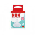 Nuk Θηλή Σιλικόνης Perfect Match 2 τμχ 6m+ XL 124.035