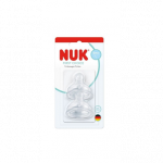 Nuk Θηλές από Σιλικόνη First Choice 0+m S  2τμχ 124.039