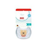 NUK Πιπίλα Σιλικόνης με Θήκη Perfect Match Air Disney Winnie The Pooh 0-6 Μηνών 175.361