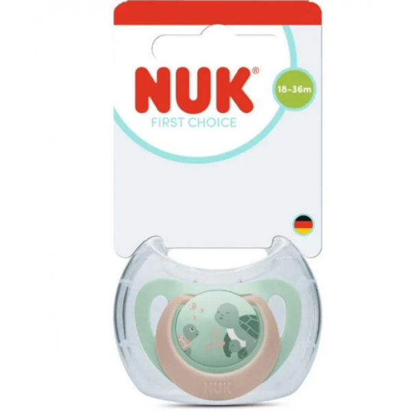 NUK Πιπίλα Σιλικόνης Perfect Match Air Με Θήκη 18-36m mint 177.251