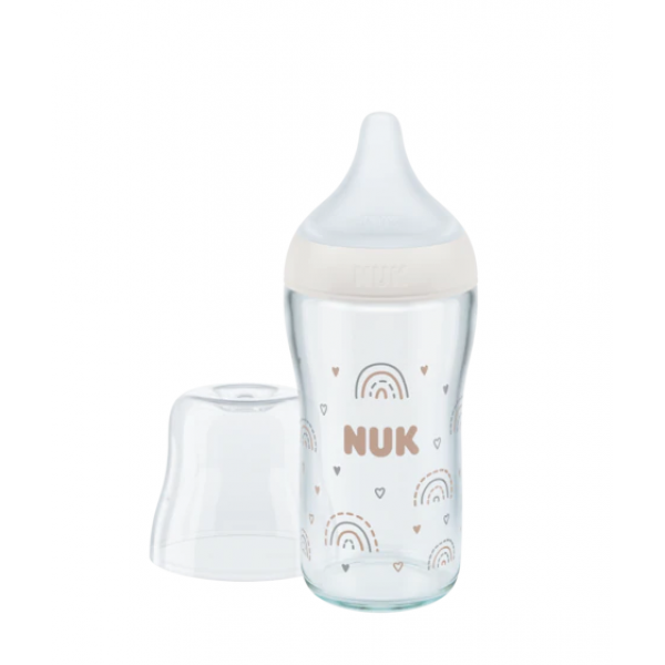 Nuk Perfect Match Μπιμπερό 3m+ Με Μαλακή Θηλή Σιλικόνης 260ml 216.015