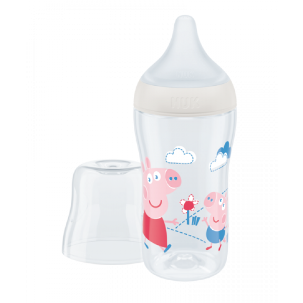 Nuk Peppa Pig Perfect Match Μπιμπερό 3m+ Με Μαλακή Θηλή Σιλικόνης  260ml 216.017