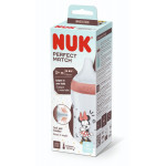 Nuk Disney Mickey Mouse Perfect Match Μπιμπερό 3m+ Με Μαλακή Θηλή Σιλικόνης 260ml 216.306