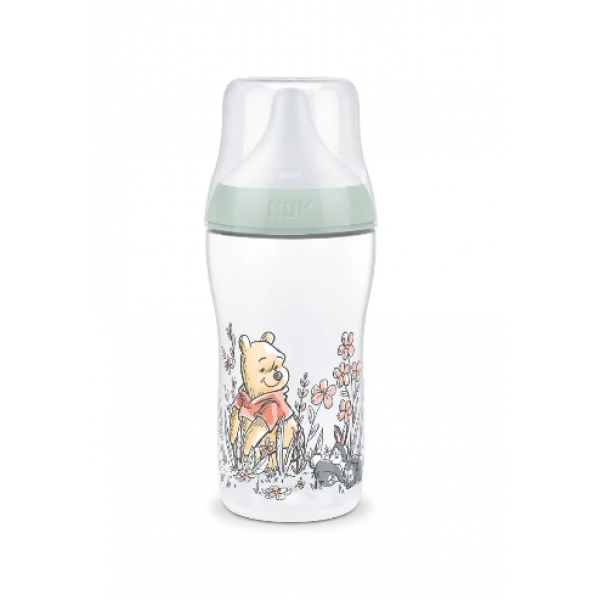 Nuk Μπιμπερό Minnie Mouse Perfect Match 3m+ Με Μαλακή Θηλή Σιλικόνης winnie the pooh 260ml 216.332