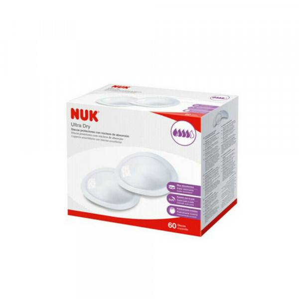 Nuk Επιθέματα Στήθους Ultra Dry 60τμχ 252.140