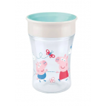 NUK Disney Magic Cup 230ml με Χείλος και Καπάκι 8m+ Peppa Pig  255.009