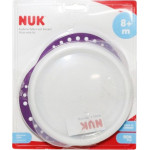 Nuk Easy Πιάτο Με Καπάκι 8M+ Mωβ 255.049Purple