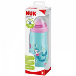 Nuk First Choice Sports Cup με Καπάκι Push-Pull Γοργόνα Ροζ 450ml 24m+ 255.412roz Nuk First Choice Sports Cup με Καπάκι Push-Pull Γοργόνα Ροζ 450ml 24m+ 255.412roz