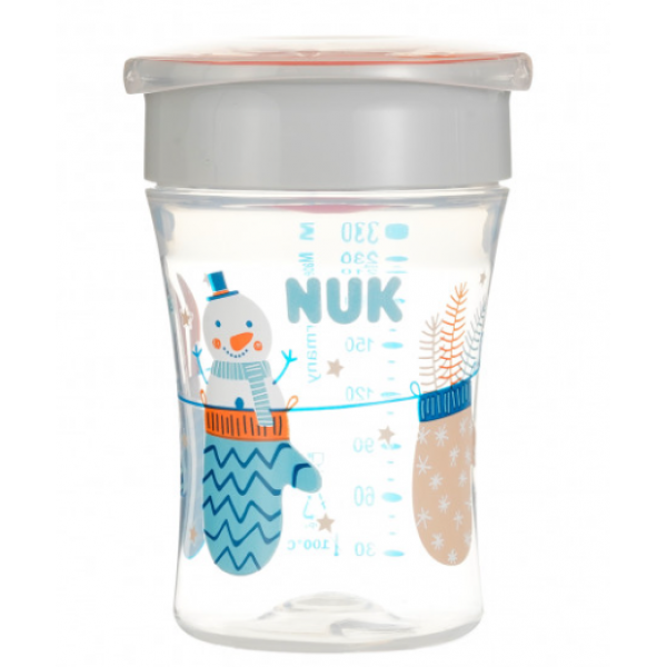 Nuk Magic Cup Κύπελλο με Εύκολη Ροή 8m+ 230ml 255.443orange