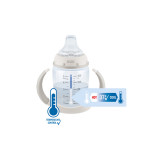 Nuk Μπιμπερό Mickey First Choice εκπαιδευτικό με 2 λαβές 6-18M & Μαλακό Ρύγχος Σιλικόνης 150ml 743.944