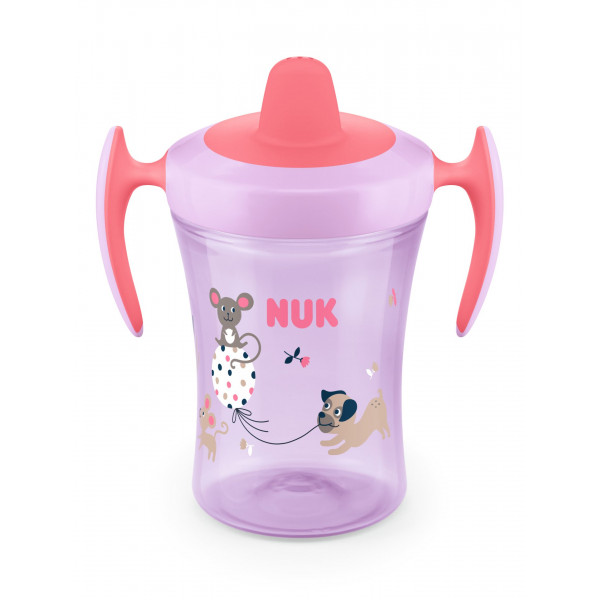 NUK Trainer Cup Με Ρύγχος 6m+ 230ml Κόκκινο 751.140