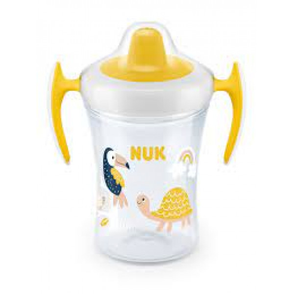 NUK Trainer Cup Με Ρύγχος 6m+ 230ml Κίτρινο 751.140