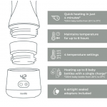 Nuvita Φορητός Θερμαντήρας μπιμπερό Warm n Go Universal 1162 NU-ALSC0013