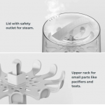 NUVITA Αποστειρωτής ατμού μπουκαλιών Sterieasy 1083 Analog NU-ALST1083