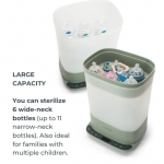 NUVITA Αποστειρωτής Ατμού Και Στεγνωτήρας 2 σε 1 SteriDry  1088 NU-ALST1088