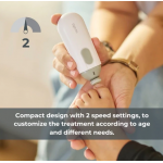 NUVITA Ηλεκτρικός νυχοκόπτης και λίμα νυχιών Trimmy 1130 NU-IBKT0042 NUVITA Ηλεκτρικός νυχοκόπτης και λίμα νυχιών Trimmy 1130 NU-IBKT0042