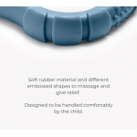 NUVITA Μασητικό Οδοντοφυΐας 7006 Powder Blue 4m+ NU-IBOC0033