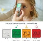 NUVITA Ψηφιακό θερμόμετρο κεφαλής και αυτιών 2075 NU-IBTE0029 NUVITA Ψηφιακό θερμόμετρο κεφαλής και αυτιών 2075 NU-IBTE0029