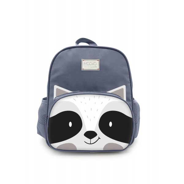 Nuvita Σακίδιο Πλάτης Νηπιαγωγείου 8740 Dark Grey/Racoon NU-PGBG0305