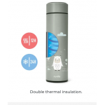 NUVITA  Θερμός Από Ανοξείδωτο Ατσάλι Με Ψηφιακή Ένδειξη Θερμοκρασίας 500ml 4455 Sage Green NU-PPCP0060