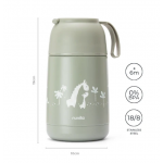 NUVITA Θερμός Φαγητού 620ml 4475 Sage Green NU-PPCP0066