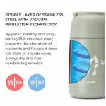 NUVITA Θερμός Φαγητού 620ml 4475 Sage Green NU-PPCP0066