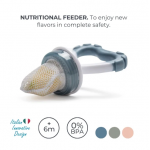 NUVITA Τροφοδότης και δαχτυλίδι οδοντοφυΐας 2 σε 1 1417 Powder Blue NU-PPPL0136 NUVITA Τροφοδότης και δαχτυλίδι οδοντοφυΐας 2 σε 1 1417 Powder Blue NU-PPPL0136