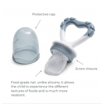 NUVITA Τροφοδότης και δαχτυλίδι οδοντοφυΐας 2 σε 1 1417 Powder Blue NU-PPPL0136 NUVITA Τροφοδότης και δαχτυλίδι οδοντοφυΐας 2 σε 1 1417 Powder Blue NU-PPPL0136