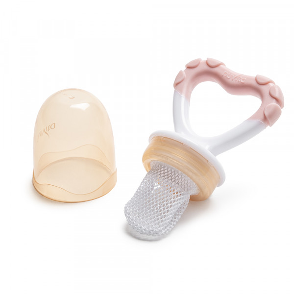 NUVITA Τροφοδότης και δαχτυλίδι οδοντοφυΐας 2 σε 1 English Rose 1417 NU-PPPL0137