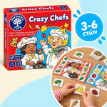 Orchard Toys Εκπαιδευτικό επιτραπέζιο "Τρελοί Σεφ" Για Παιδιά 3-6 ετών ORCH017 Orchard Toys Εκπαιδευτικό επιτραπέζιο "Τρελοί Σεφ" Για Παιδιά 3-6 ετών ORCH017