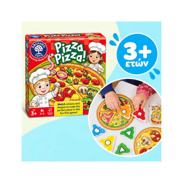Orchard Toys Εκπαιδευτικό Επιτραπέζιο Παιχνίδι "Πίτσα- Πίτσα" Για Παιδιά 3-7 ετών ORCH060 Orchard Toys Εκπαιδευτικό Επιτραπέζιο Παιχνίδι "Πίτσα- Πίτσα" Για Παιδιά 3-7 ετών ORCH060