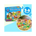 Orchard Toys Εκπαιδευτικό Επιτραπέζιο Παιχνίδι "3 μικρά γουρουνάκια" Για Παιδιά 3-6 ετών ORCH081 Orchard Toys Εκπαιδευτικό Επιτραπέζιο Παιχνίδι "3 μικρά γουρουνάκια" Για Παιδιά 3-6 ετών ORCH081
