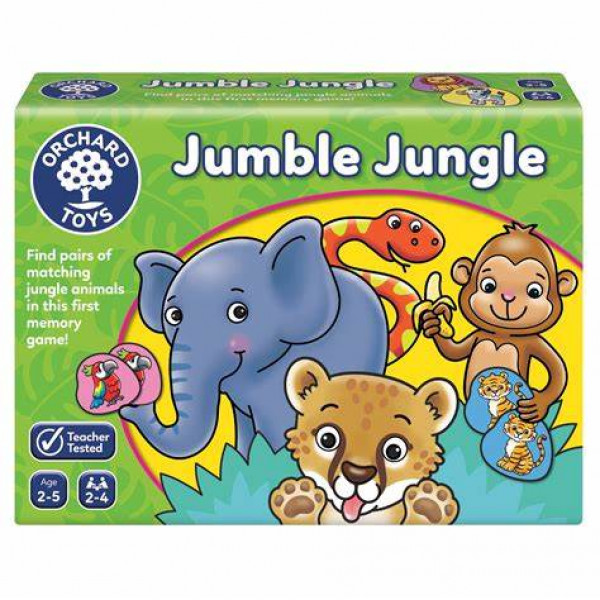 Orchard Toys "Ζούγκλα Ζούγκλα" ( Jumble Jungle) Ηλικίες 2+ ετών ORCH107