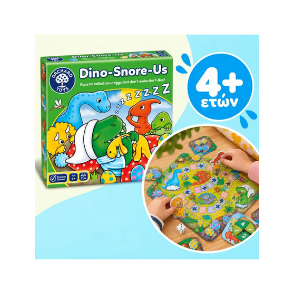 Orchard Toys Εκπαιδευτικό Επιτραπέζιο Παιχνίδι "Δεινοσαυρο-ροχαλητό" Για Παιδιά 4+ ετών ORCH108