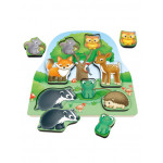 Orchard Toys Εκπαιδευτικό Ξύλινο Παζλ Woodland 12+ Μηνών ORCH134 Orchard Toys Εκπαιδευτικό Ξύλινο Παζλ Woodland 12+ Μηνών ORCH134