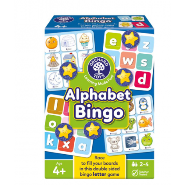 Orchard Toys Εκπαιδευτικό Παιχνίδι Αντιστοίχισης "Μπίνγκο - Αλφάβητος" Για Παιδιά 4-8 ετών ORCH137