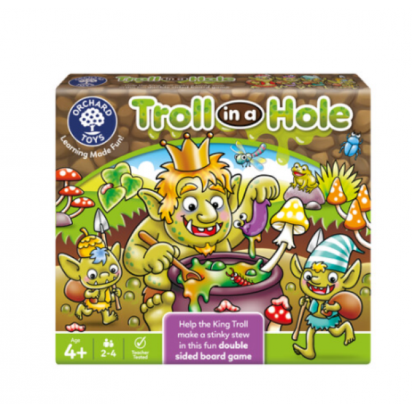 Orchard Toys Επιτραπέζιο Παιχνίδι Αντιστοίχισης "Τρολ στην Τρύπα!" Για Παιδιά 4-8 ετών ORCH139