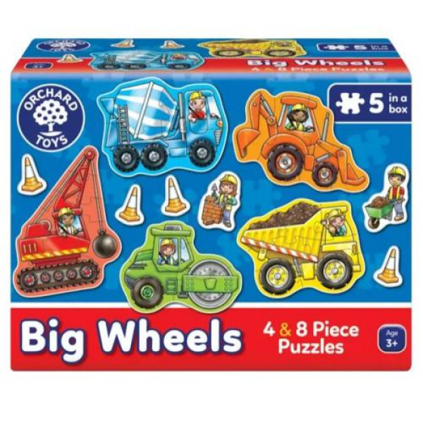 Orchard Toys Big Wheels Jigsaw Puzzle ORCH201