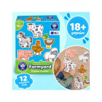 Orchard Toys Εκπαιδευτικό Παζλ "Ζωάκια της Φάρμας" για Παιδιά 18 μηνών+ ORCH202