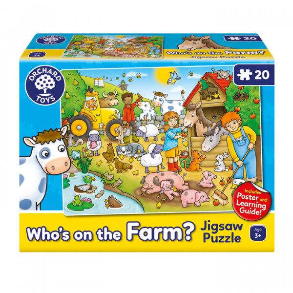 Orchard Toys Who'S On The Farm Puzzle Ηλικίες 3+ ετών ORCH302