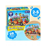 Orchard Toys Εκπαιδευτικό Παζλ "Μεγάλο πυροσβεστικό με ζώα" Για Παιδιά 2+ ετών ORCH303