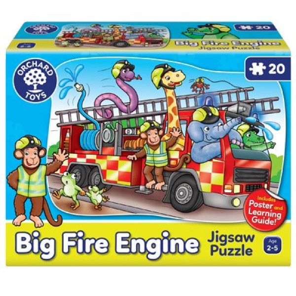 Orchard Toys Big fire engine Jigsaw Puzzle Ηλικίες 2+ ετών ORCH303