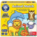 Orchard Toys Επιτραπέζιο Παιχνίδι Αντιστοίχισης "Ταίριαξε τα Ζώα" Mini Game Για Παιδιά 3-6 ετών ORCH363 Orchard Toys Επιτραπέζιο Παιχνίδι Αντιστοίχισης "Ταίριαξε τα Ζώα" Mini Game Για Παιδιά 3-6 ετών ORCH363