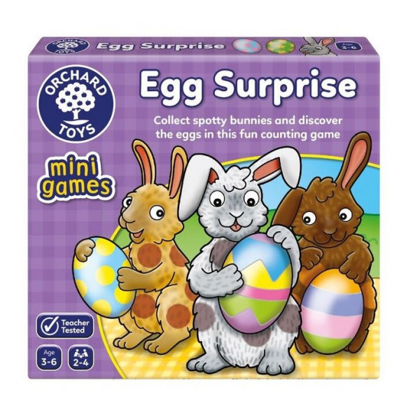 Orchard Toys Egg Surpise Mini Game Ηλικίες 3-6 ετών ORCH368