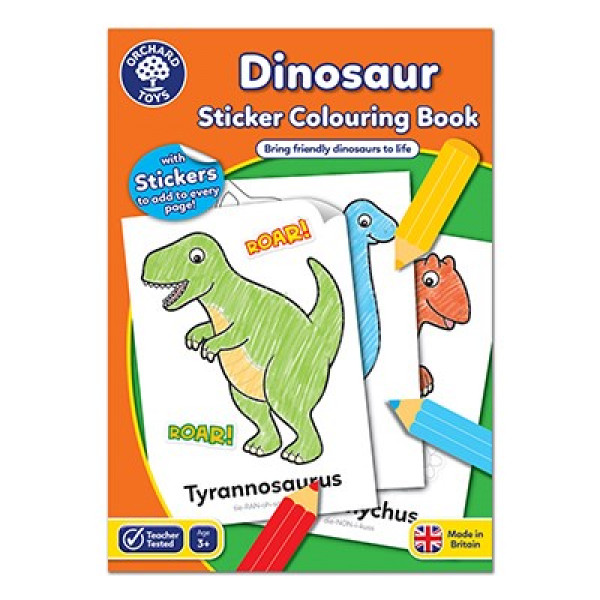 Orchard Toys Dinosaur Colouring Book ORCHCB09