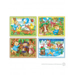 Orchard Toys Παζλ  Peter Rabbit™ 4 In a Box 3+ Ετών ORCHWPR004