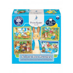 Orchard Toys Παζλ Peter Rabbit™ 4 In a Box 3+ Ετών ORCHWPR004 Orchard Toys Παζλ Peter Rabbit™ 4 In a Box 3+ Ετών ORCHWPR004