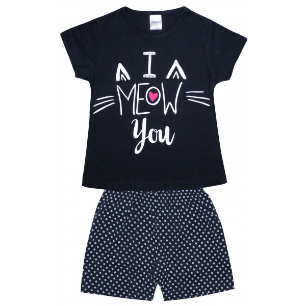 Pretty Baby Πυζάμες Meow 16 Ετων 23-63133-16